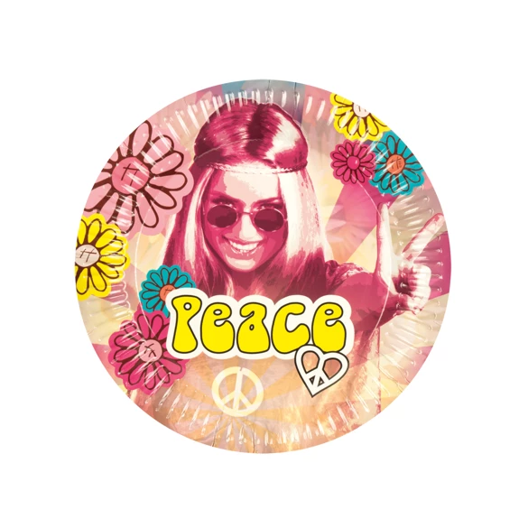 Boland 6 Assiettes Hippie 25cm 2 Boland 6 Assiettes Hippie 25cm