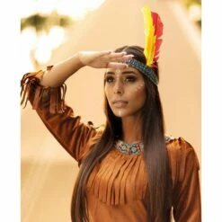 Boland Bandeau Indien Avec Plumes