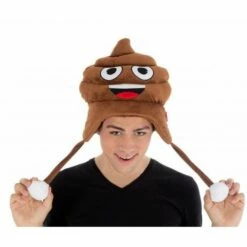 Bonnet Rigolo Emoji Crotte