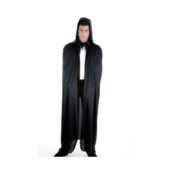 Cape Capuche Tissu Noire 190cm 4 Cape Capuche Tissu Noire 190cm – Image 2