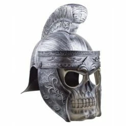 FUNNY FASHION Casque Romain Squelette