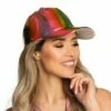 Boland Casquette Holographique Multicolore -FETE EN FOLIE Soldes casquette holographique multicolore