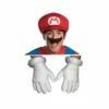 Casquette, Moustache Et Gants Mario Officiel -FETE EN FOLIE Soldes casquette moustache et gants mario officiel