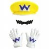 Casquette, Moustache Et Gants Wario Officiel -FETE EN FOLIE Soldes casquette moustache et gants wario officiel