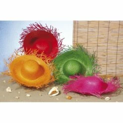Boland Chapeau Antillais Paille Couleur -FETE EN FOLIE Soldes chapeau antillais paille couleur 2