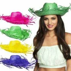 Boland Chapeau Antillais Paille Couleur