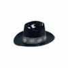 Chapeau Cowboy Plastique Noir