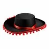 Boland Chapeau Espagnol Satin Deluxe -FETE EN FOLIE Soldes chapeau espagnol satin deluxe
