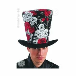 Chapeau Haut De Forme Gun'n'Roses -FETE EN FOLIE Soldes chapeau haut de forme gun n roses 2