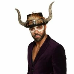 Boland Chapeau Haut De Forme Vaudou Cornes