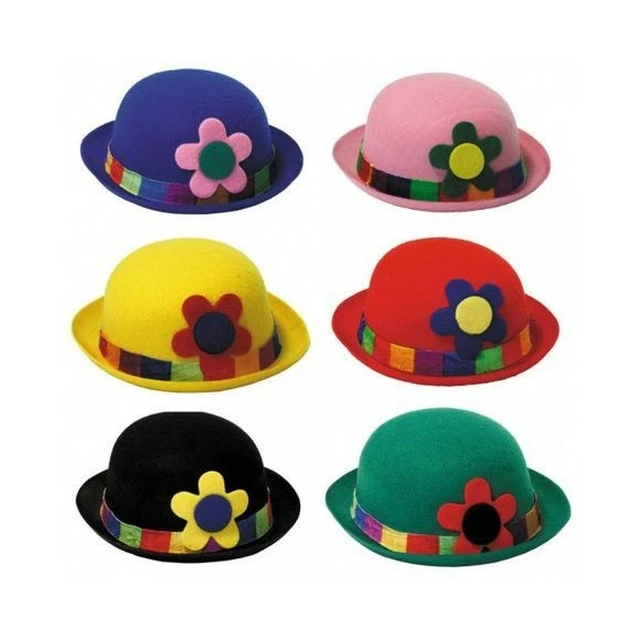 Boland Chapeau Melon De Clown Multicolore 4 Boland Chapeau Melon De Clown Multicolore â Image 2