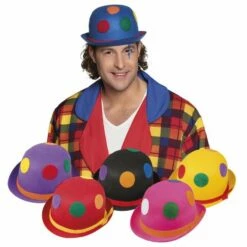 Boland Chapeau Melon De Clown Multicolore