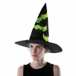 Chapeau Sorcière Velours Réfléchissant