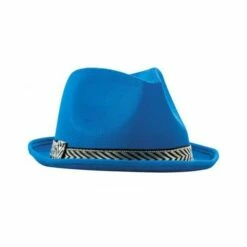 Chapeau Tony Polyester Bleu