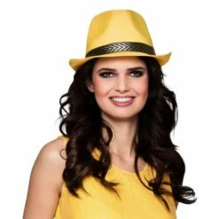 Boland Chapeau Tony Polyester Jaune
