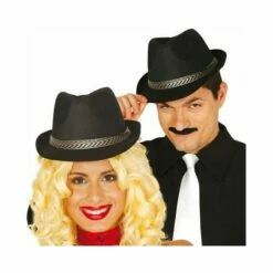 Boland Chapeau Tony Polyester Noir -FETE EN FOLIE Soldes chapeau tony polyester noir 3