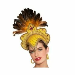 Coiffe Brésilienne Deluxe Or