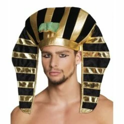 Boland Coiffe Pharaon Noire Et Or