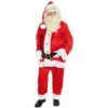 Costume Père Noël Américain Gabardine 2 Costume Père Noël Américain Gabardine -FETE EN FOLIE Soldes costume pere noel americain gabardine