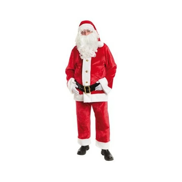 Costume Père Noël Américain Peluche 4 Costume Père Noël Américain Peluche – Image 2