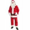 Costume Père Noël Américain Peluche 1 Costume Père Noël Américain Peluche -FETE EN FOLIE Soldes costume pere noel americain peluche