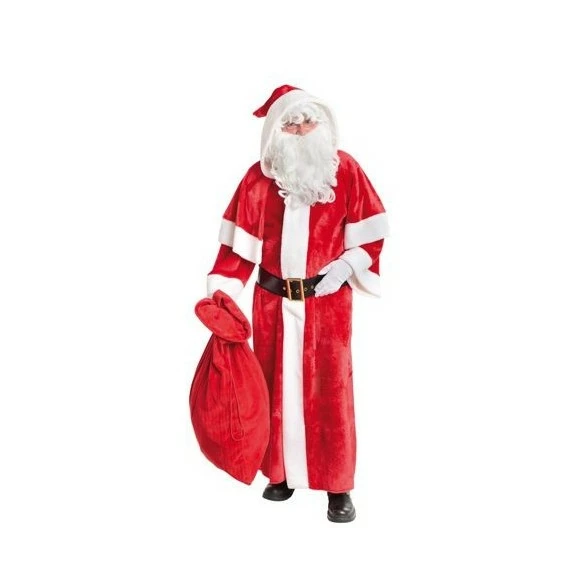 Costume Père Noël Européen Peluche 4 Costume Père Noël Européen Peluche – Image 2