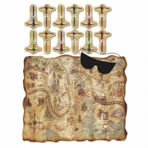 Déco Carte Au Trésor Mine 7 Déco Carte Au Trésor Mine -FETE EN FOLIE Soldes deco carte au tresor 1