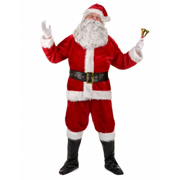 Déguisement Complet Père Noël Luxe Adulte 3 Déguisement Complet Père Noël Luxe Adulte