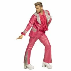 Boland Déguisement Disco King Fuchsia