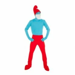 Déguisement Grand Schtroumpf 5 Déguisement Grand Schtroumpf -FETE EN FOLIE Soldes deguisement grand schtroumpf 1