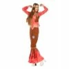 Déguisement Femme Hippie Corail 1 Déguisement Femme Hippie Corail -FETE EN FOLIE Soldes deguisement hippie pour femme corail