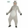 Déguisement Hippopotame Adulte -FETE EN FOLIE Soldes deguisement hippopotame adulte