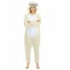 Déguisement Kigurumi Grumpy Cat Femme -FETE EN FOLIE Soldes deguisement kigurumu lama kawai 1