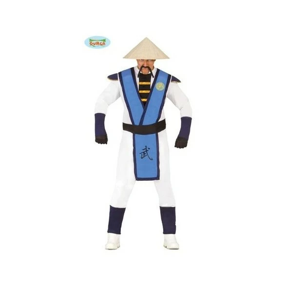 Déguisement Kung Fu Blanc 4 Déguisement Kung Fu Blanc – Image 2