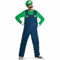 Déguisement Luigi ™ Officiel Deluxe Adulte