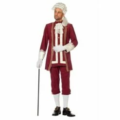 Déguisement Marquis Luxe Bordeaux