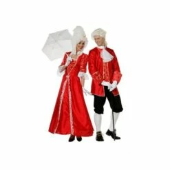 Déguisement Marquise Rouge 9 Déguisement Marquise Rouge -FETE EN FOLIE Soldes deguisement marquise rouge 3