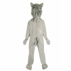 Déguisement Mascotte Loup Adulte -FETE EN FOLIE Soldes deguisement mascotte loup adulte 1