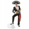 FUNNY FASHION Déguisement Mexicain Noir Deluxe -FETE EN FOLIE Soldes deguisement mexicain noir deluxe
