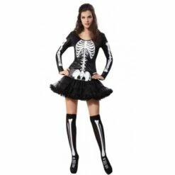 Déguisement Miss Squelette