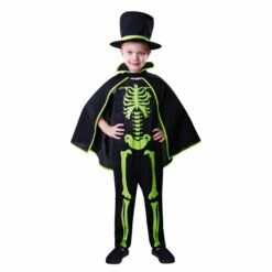Déguisement Mister Squelette Vert