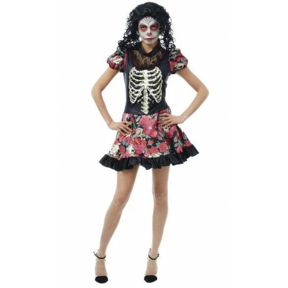 Déguisement Robe Mexicaine Day Of The Dead 3 Déguisement Robe Mexicaine Day Of The Dead