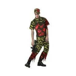 Déguisement Soldat Zombie -FETE EN FOLIE Soldes deguisement soldat zombie 1