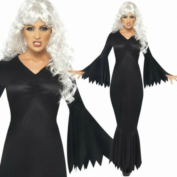 Smiffys Déguisement Vampiresse Noire 3 Smiffys Déguisement Vampiresse Noire