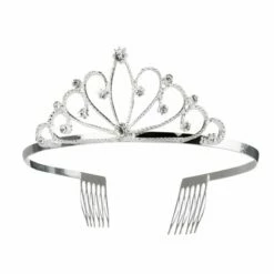 Boland Diadème De Reine Argent Luxe -FETE EN FOLIE Soldes diademe de reine argent luxe 1