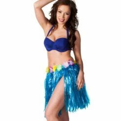 Boland Jupe Hawai Bleu 45 Cm