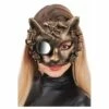 Masque Chat Steampunk 2 Masque Chat Steampunk -FETE EN FOLIE Soldes masque latex chat steampunk