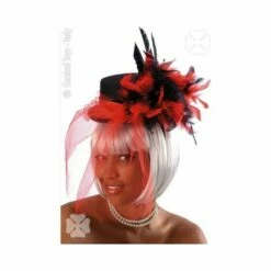 Mini Chapeau Cabaret Noir