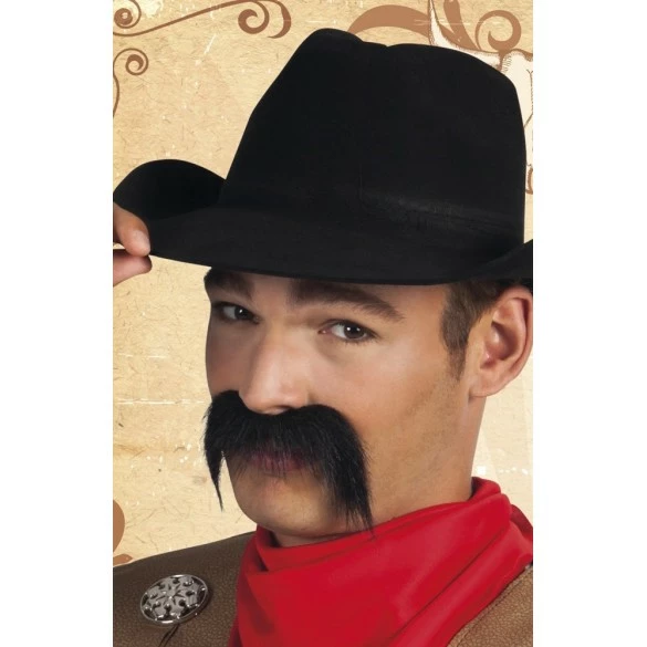 Boland Moustache Cowboy Noir 4 Boland Moustache Cowboy Noir – Image 2