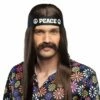 Boland Moustache Hippie -FETE EN FOLIE Soldes moustache hippie chatain